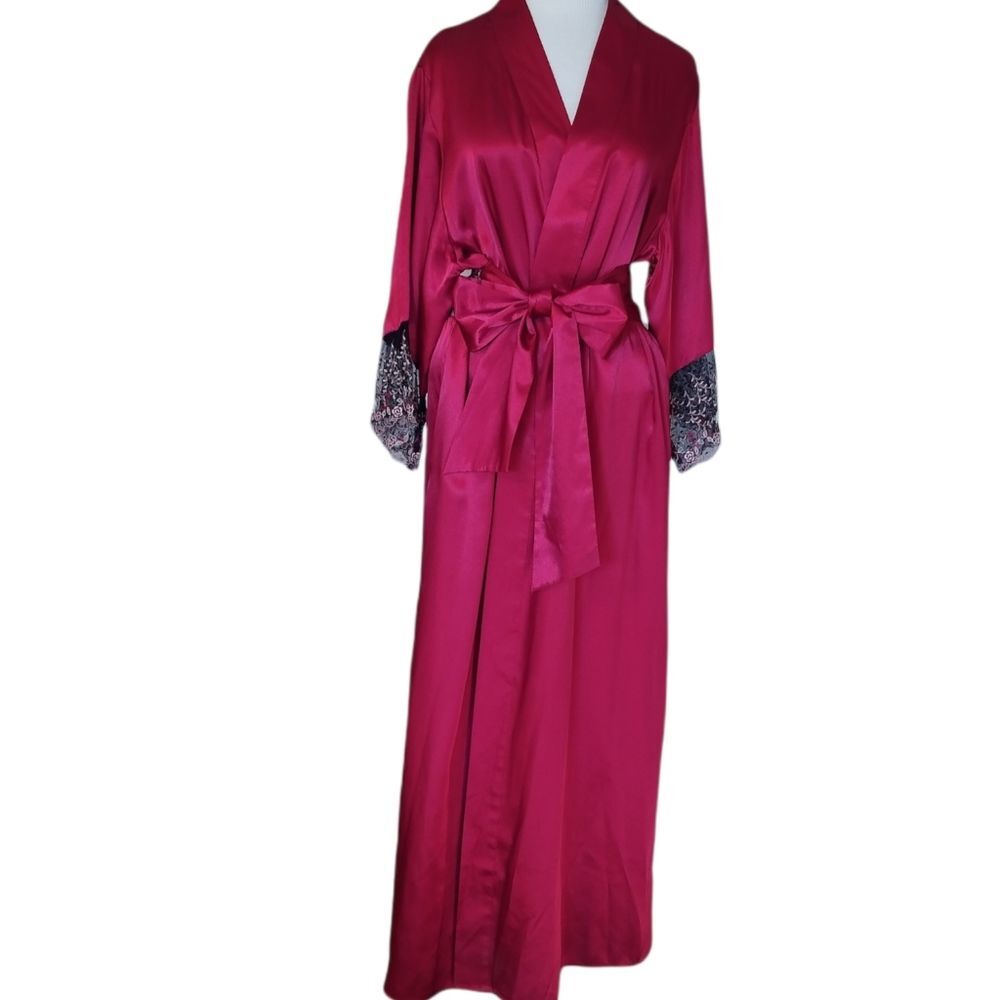 Vintage Valerie Stevens Floral Long Robe